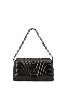 Мягкая черная женская кожаная сумка 4g с пряжкой с логотипом Givenchy
