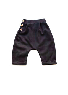 Оксфордские брюки для маленьких мальчиков зеленого и черного цвета в клетку Utoy Design