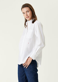 Белая рубашка Victoria Beckham