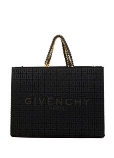 Черная сумка для покупок g-tote среднего размера Givenchy