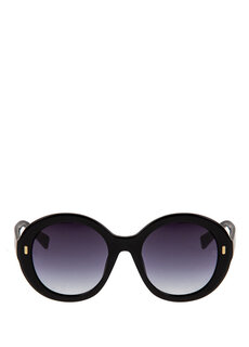 Hm 1546 c 1 круглые женские солнцезащитные очки из ацетата черного цвета Hermossa