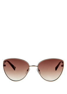 Hm 1562 c 3 металлические женские солнцезащитные очки «кошачий глаз», серебристые Hermossa