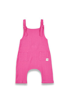 Розовый комбинезон для девочки с одним карманом Lally Things