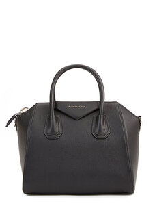 Antigona черная женская кожаная сумка через плечо Givenchy