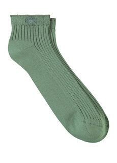 Зеленые носки унисекс Lacoste