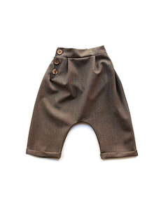 Коко-коричневые брюки для маленьких мальчиков Utoy Design
