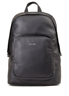 Мужской рюкзак с черным логотипом Calvin Klein