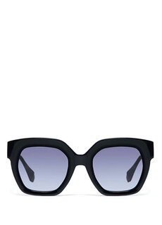 Черные прямоугольные солнцезащитные очки унисекс pia 6866 1 Gigi Studios