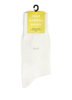 Белые мужские носки Cdlp