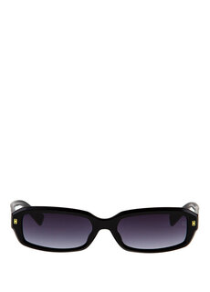 Черные прямоугольные женские солнцезащитные очки burcu esmersoy x hermossa hm 1597 c 1 Hermossa