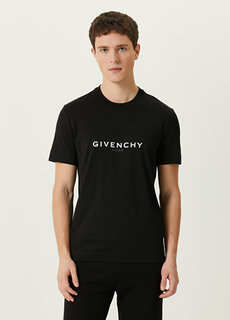 Черная футболка с логотипом Givenchy