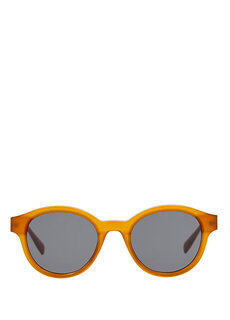 Овальные солнцезащитные очки унисекс harlem 6812 0 медового цвета Gigi Studios