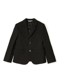 Черная шерстяная куртка для мальчика Dolce&amp;Gabbana
