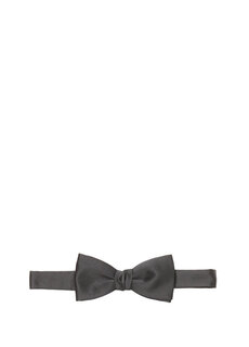 Черный шелковый галстук-бабочка Lanvin