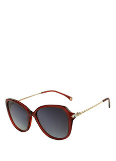 Bc 1123 c 3 женские солнцезащитные очки бордово-красного цвета из ацетата Blancia Milano