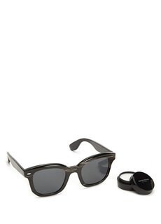Черные женские солнцезащитные очки Brunello Cucinelli