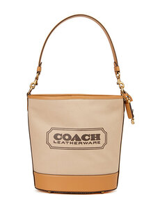 Женская холщовая сумка dakota natural tan Coach