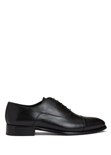 Черные мужские классические кожаные туфли Beymen