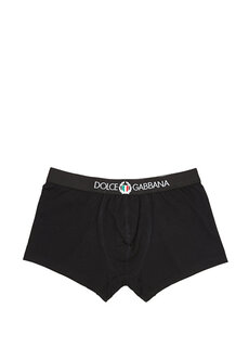 Черные боксеры с логотипом Dolce&amp;Gabbana