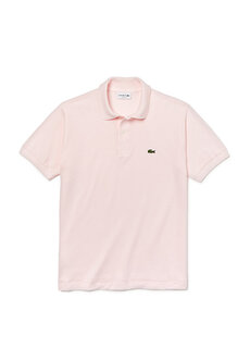 Розовая мужская футболка-поло classic fit l.12.12 Lacoste