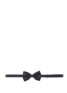Темно-синий шелковый галстук-бабочка Dolce&amp;Gabbana