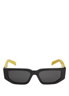 Черные мужские солнцезащитные очки Prada