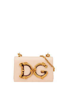 Женская кожаная сумка через плечо dg girls powder Dolce&amp;Gabbana