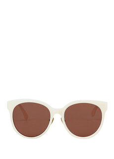 Bc 1282 c 4 овальные белые женские солнцезащитные очки Blancia Milano