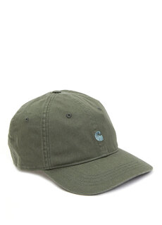 Мужская шляпа цвета хаки с вышитым логотипом Carhartt