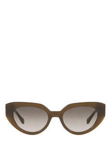 Xs delilah 6720 acetate 7 женские солнцезащитные очки «кошачий глаз» оливково-зеленого цвета Gigi Studios