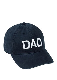 Темно-синяя мужская шляпа с монограммой Ronxdorff