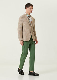 Зеленые брюки Etro