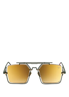 Золотистые солнцезащитные очки marcus в стали Vysen