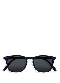 Темно-синие солнцезащитные очки унисекс квадратной формы Izipizi