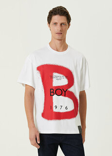Белая футболка b is for boy Boy London