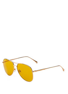 Солнцезащитные очки унисекс hm 1424 c 3 metal gold Hermossa