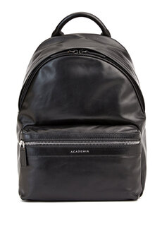 Черный кожаный рюкзак essential Academia