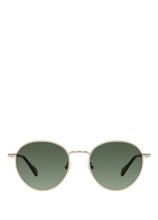 Солнцезащитные очки унисекс xs verona 6701 8 овальные серебристо-бежевые Gigi Studios