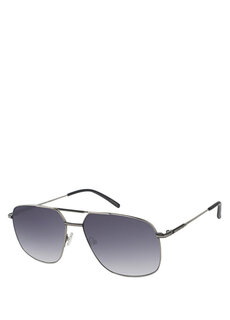 Cer 8574 02 серебряные мужские солнцезащитные очки Cerruti 1881