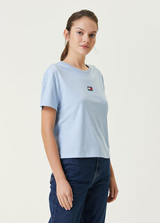 Синяя футболка с логотипом Tommy Jeans