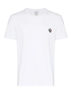 Белая футболка стандартного кроя с круглым вырезом Dolce&amp;Gabbana