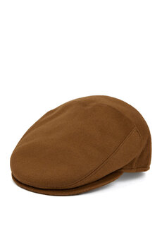 Светло-коричневая мужская шерстяная шляпа Borsalino