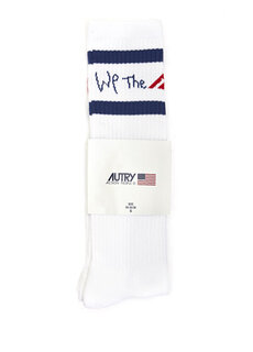 Женские носки с белым логотипом Autry