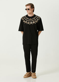 Черные брюки с логотипом Dolce&amp;Gabbana