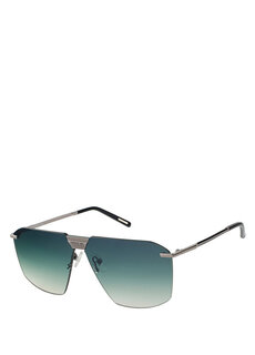 Cer 8567 02 металлические серебряные мужские солнцезащитные очки Cerruti 1881