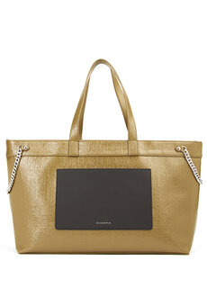 Женская сумка-шоппер цвета хаки Academia