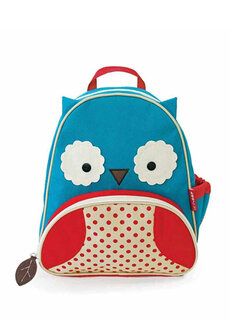 Синий детский рюкзак с рисунком совы Skip Hop