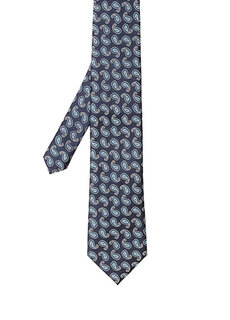 Синий шелковый галстук Beymen