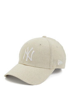 Бежевая женская шляпа 9forty new york angels New Era