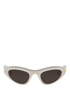 Белые женские солнцезащитные очки burcu esmersoy x hermossa hm 1593 c 5 cat eye Hermossa